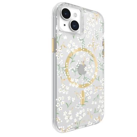 Coque Rifle Paper Co. Petites Fleurs MagSafe pour iPhone 15 Plus