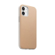 Rugged iPhone 12 Mini Case - Natural Leather