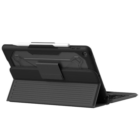 Rugged Folio Clavier iPad 10.2 (2019/20/21 - 7/8/9ème gen) Noir