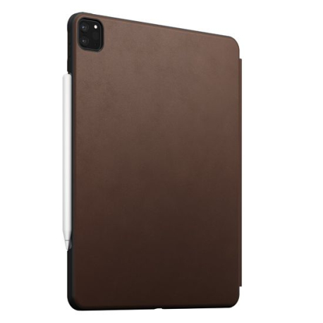 Étui Folio Rugged en Cuir Marron pour iPad Pro 11 (2020 - 2ème Génération)