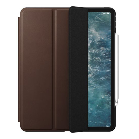 Étui Folio Rugged en Cuir Marron pour iPad Pro 11 (2020 - 2ème Génération)