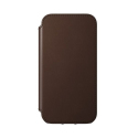 Rugged Folio iPhone 12 Mini Marron en Cuir