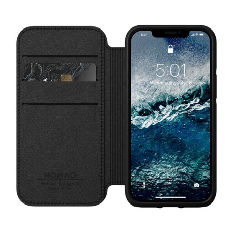 Rugged Folio pour iPhone 12 Mini - Noir