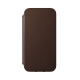 Rugged Folio en Cuir MagSafe pour iPhone 12 Mini - Marron