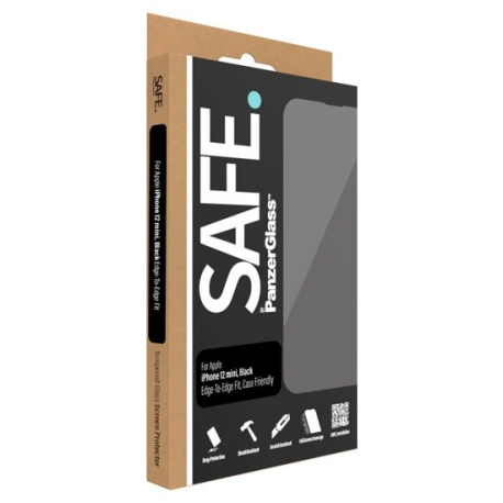 SAFE. by PanzerGlass™ iPhone 12 Mini - Protecteur d'écran Ultra-Wide Fit