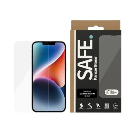 SAFE. par PanzerGlass™ Protecteur d'écran pour iPhone 14/13/13 Pro