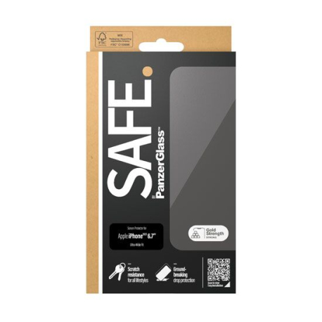 SAFE. by PanzerGlass™ pour iPhone 15 Plus - Protection d'écran