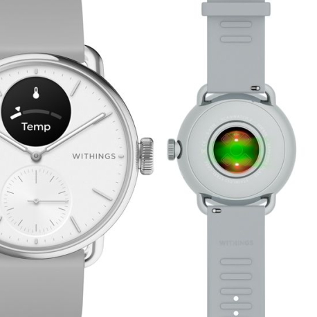 ScanWatch 2 38mm White: Next-Gen Hybrid Smartwatch