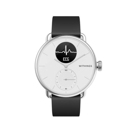 ScanWatch 38mm Blanche Montre Connectée Hybride