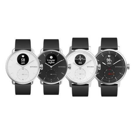 Scanwatch 38mm Black: Hybrid Connected Watch