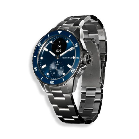 ScanWatch NOVA 42mm Bleu - Montre Connectée Hybride Nouvelle Génération