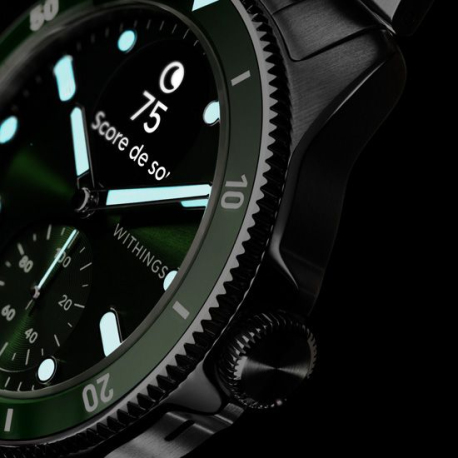 ScanWatch Nova 42mm Green Hybrid Smartwatch