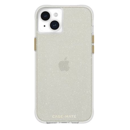 Coque Sheer Crystal iPhone 15 Plus Champagne