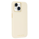 Coque Beige en Silicone MagSafe pour iPhone 15/14/13