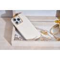 Coque Silicone MagSafe iPhone 15 Plus - Beige