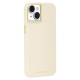 Silicone MagSafe iPhone 15 Plus Case - Beige