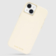 Silicone MagSafe iPhone 15 Plus Case - Beige