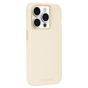 Silicone MagSafe iPhone 15 Pro Case - Beige