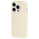 Coque Silicone MagSafe iPhone 15 Pro - Beige