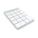 Slim Wireless Keypad - Silver