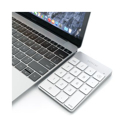 Slim Wireless Keypad - Silver