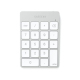 Slim Wireless Keypad - Silver