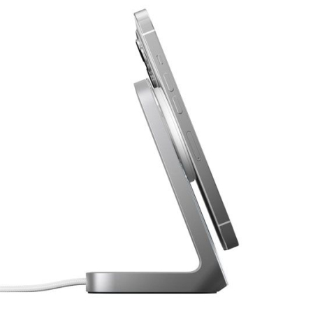 Stand One Silver MagSafe Charger Dock