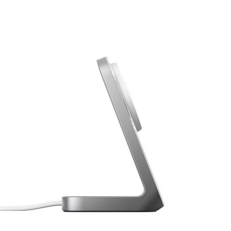 Stand One Silver MagSafe Charger Dock