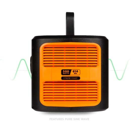 Station portable Xtreme Power 500 Noir/Orange