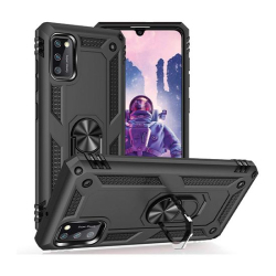 Coque Steel Armor Samsung A41 Noir en Polybag