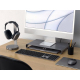 Space Gray XL Monitor Stand with USB-C Hub