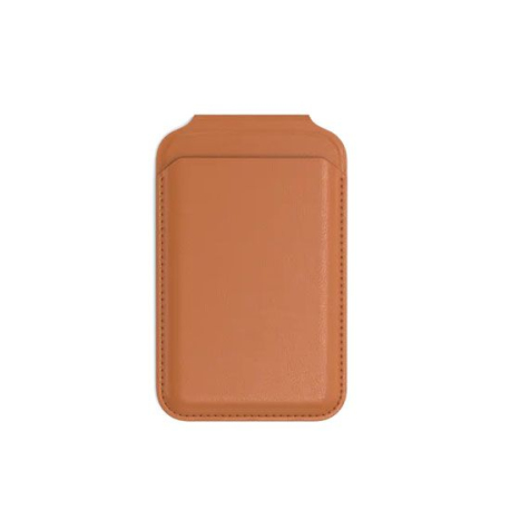 Satechi Vegan-Leather Magnetic Wallet Stand - Orange