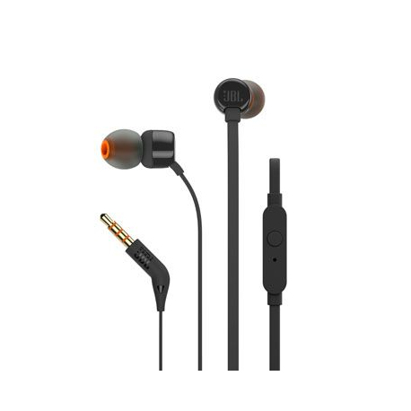 Écouteurs Intra-auriculaires JBL T110 - Basses Puissantes & Confort Quotidien