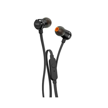 JBL T290 In-Ear Headphones with Pure Bass Sound - Black