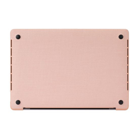 Textured HardShell Woolenex MacBook Pro 16" (2019-2020) Case in Rose