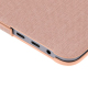 Coque Texturée HardShell Woolenex MacBook Pro 16" (2019-2020) Rose