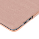 Coque Texturée HardShell Woolenex MacBook Pro 16" (2019-2020) Rose