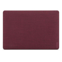 Coque de Protection Texturée pour MacBook Pro 13" en Woolenex Bordeaux