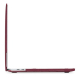 Coque de Protection Texturée pour MacBook Pro 13" en Woolenex Bordeaux