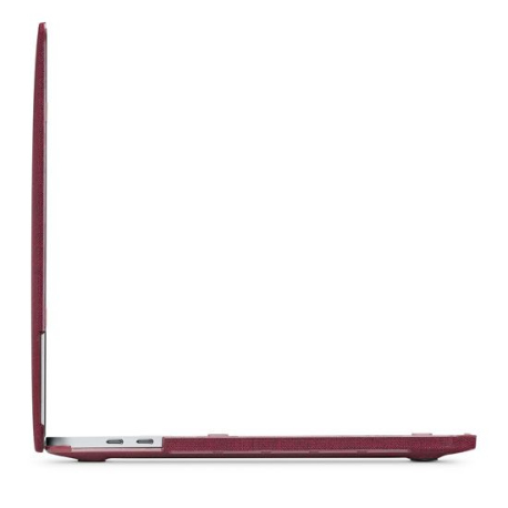 Quality Protective Hardshell for MacBook Pro 13" with Woolenex Finish in Bordeaux