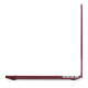 Coque de Protection Texturée pour MacBook Pro 13" en Woolenex Bordeaux