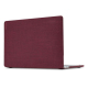 Coque de Protection Texturée pour MacBook Pro 13" en Woolenex Bordeaux