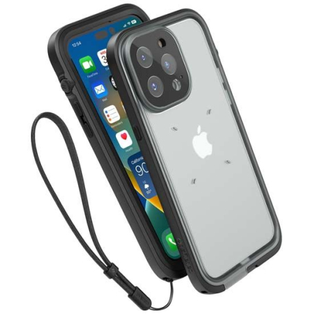 Total Protection Waterproof Shockproof Case for iPhone 14 Pro Max - Black