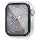 Coque Transparente Résistante pour Apple Watch 44mm avec Écran de Protection Transparent