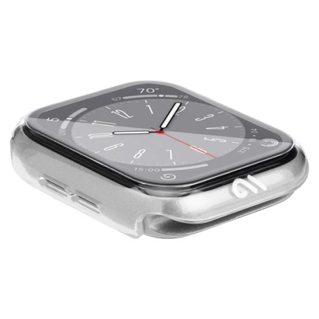 Durable Clear Protective Case for 44mm Apple Watch with Transparent Screen Shield