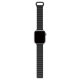 Liquid Silicone Traction Loop Strap for Apple Watch (41/40/38mm) - Black