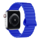 Liquid Silicone Traction Loop Strap for Apple Watch - 45/44/42mm Blue