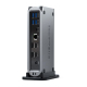 Station d'accueil Thunderbolt 4 Multimedia Pro - Gris Spacial