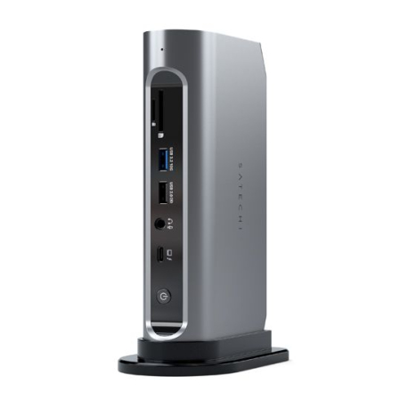 Station d'accueil Thunderbolt 4 Multimedia Pro - Gris Spacial