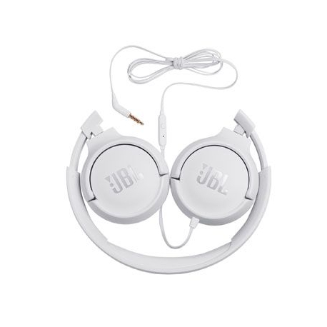 JBL TUNE500 Blanc - Casque Supra-Auriculaire Filaire